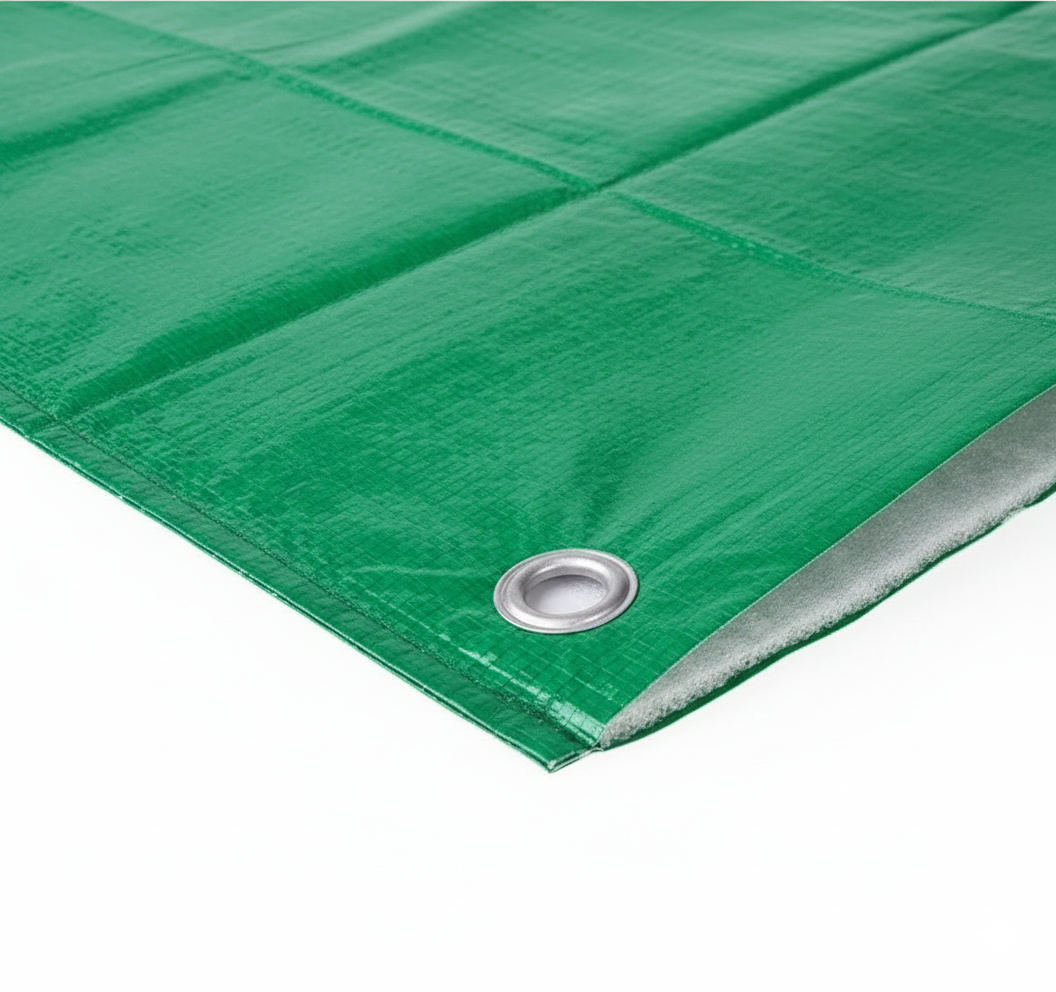 Тент универсальный 4 x 6 м «политарп 90», с люверсами (тарпаулин, хаки