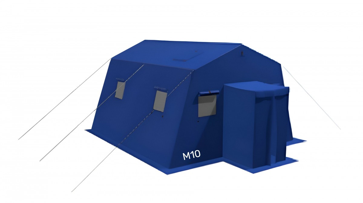 Армейская палатка «М10» ПВХ (Вместимость-до 10 человек)