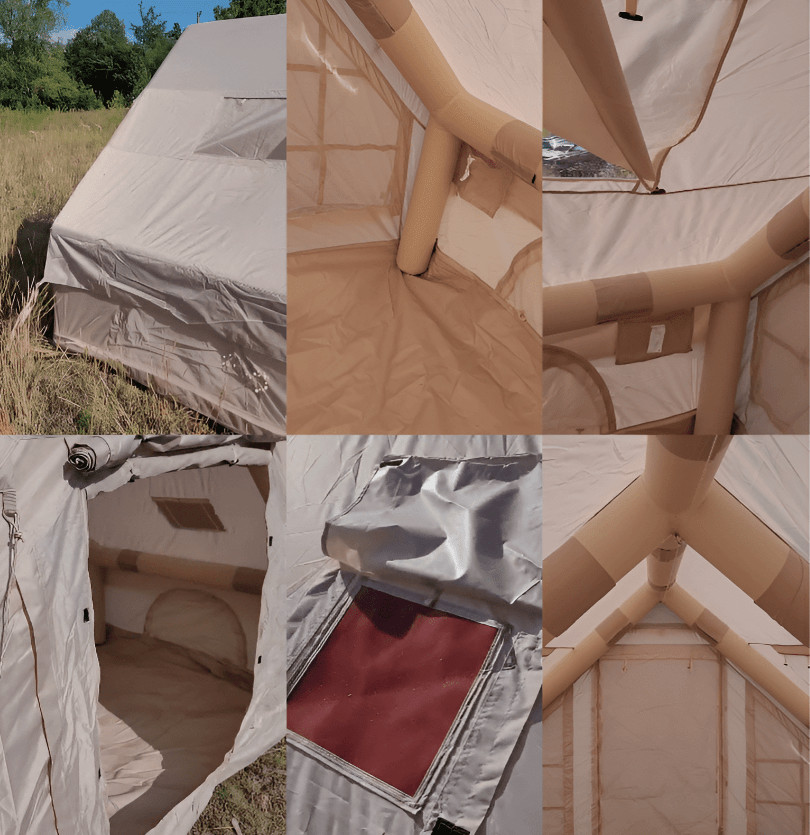 Надувная палатка для кемпинга